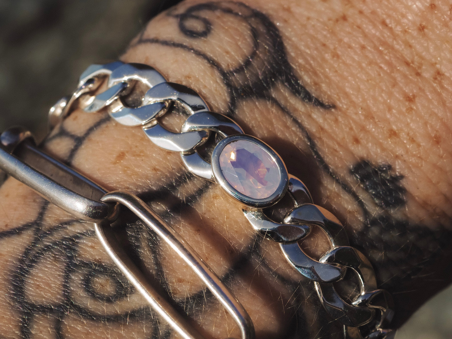 Lavender Moon Quartz Bracelet