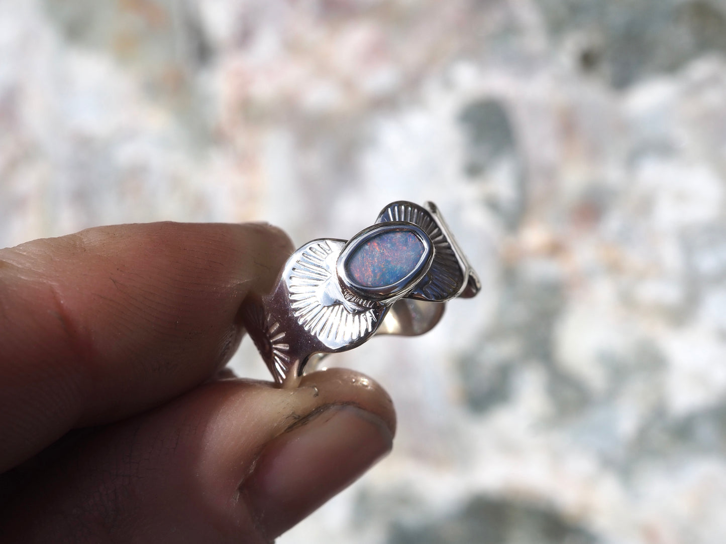 Scallop Ring (Size 6)