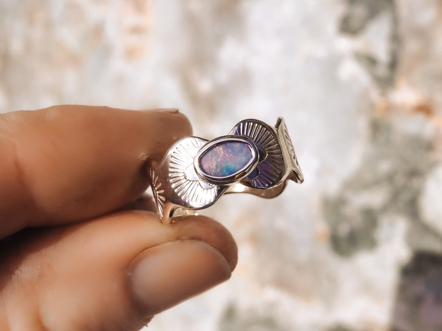 Scallop Ring (Size 6)