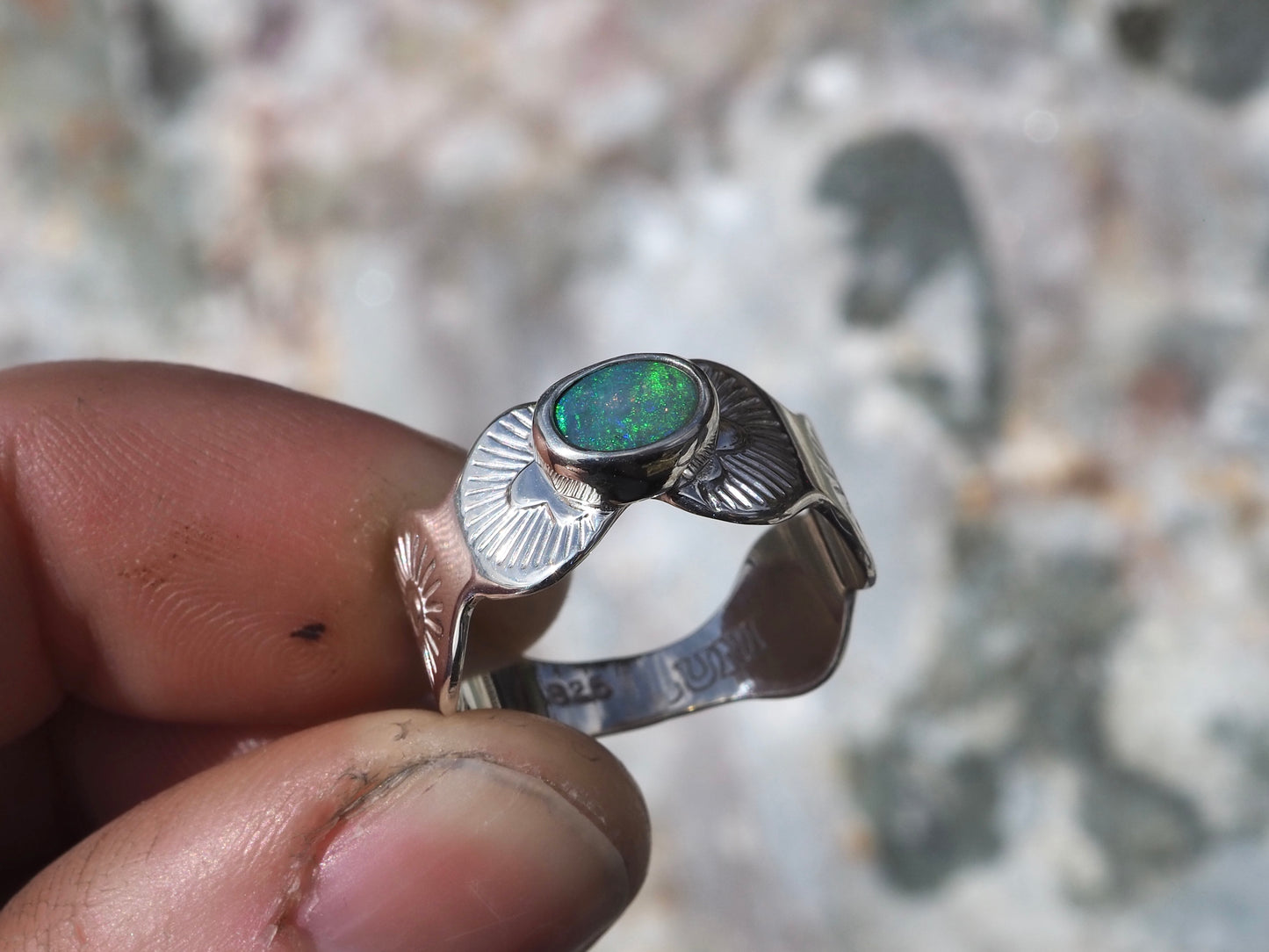 Scallop Ring (Size 7.5)