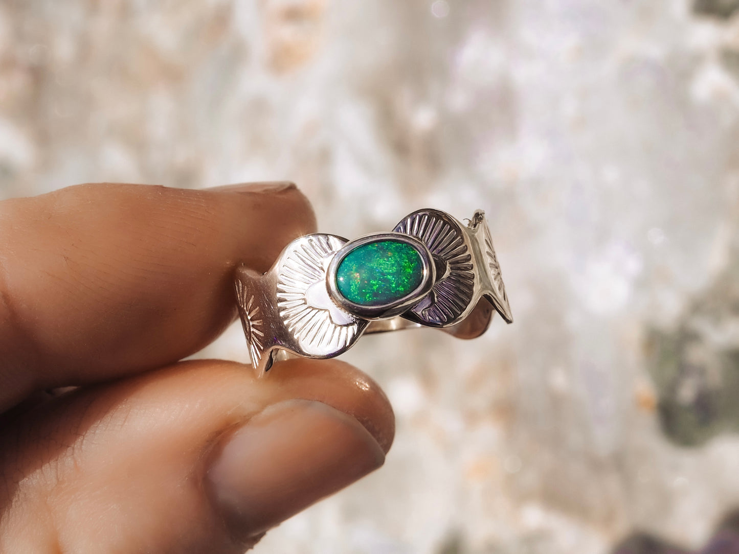 Scallop Ring (Size 7.5)