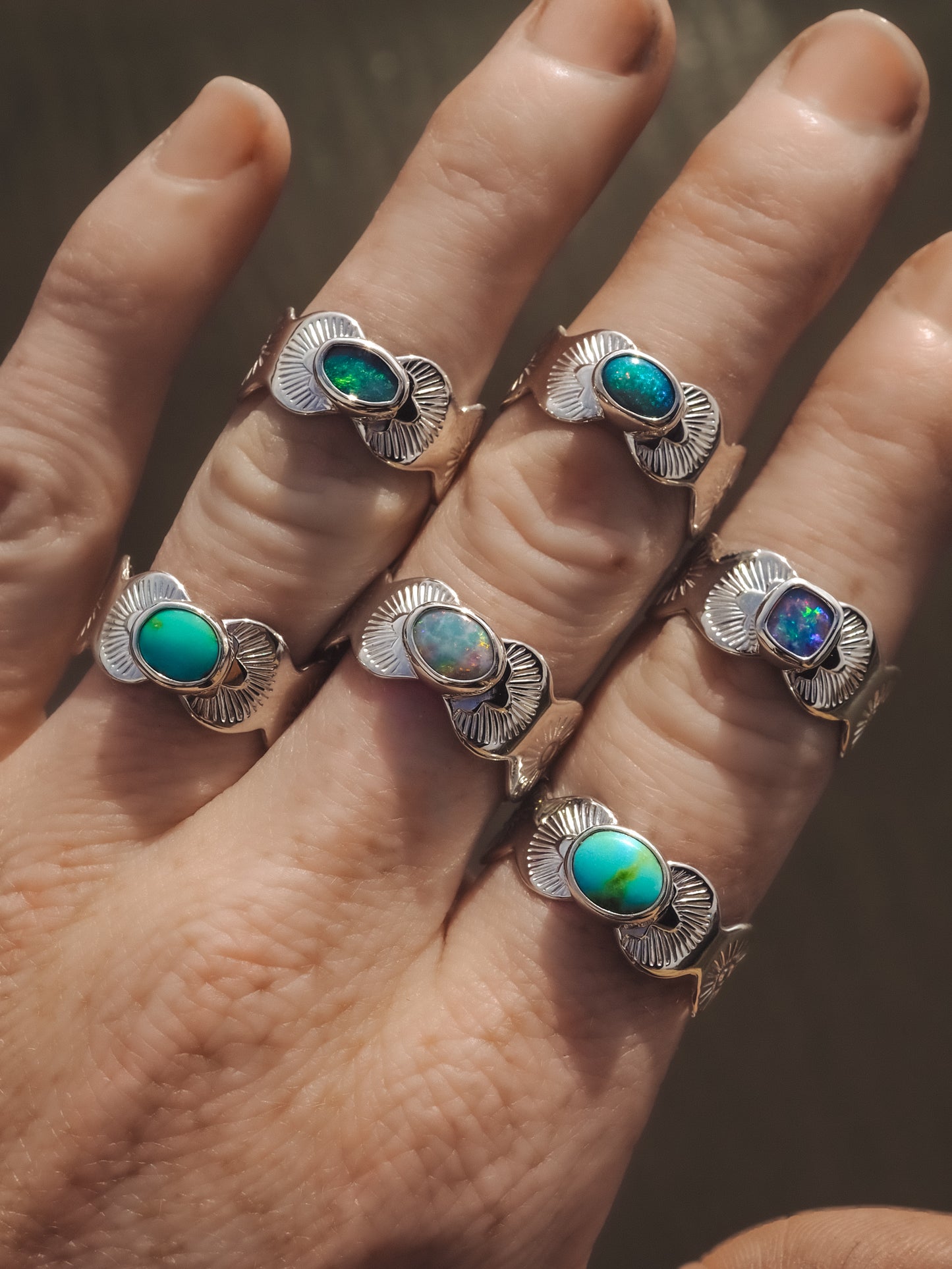 Scallop Ring (Size 6)
