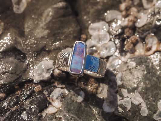 Opal Dawn Ring (Size 7.5)