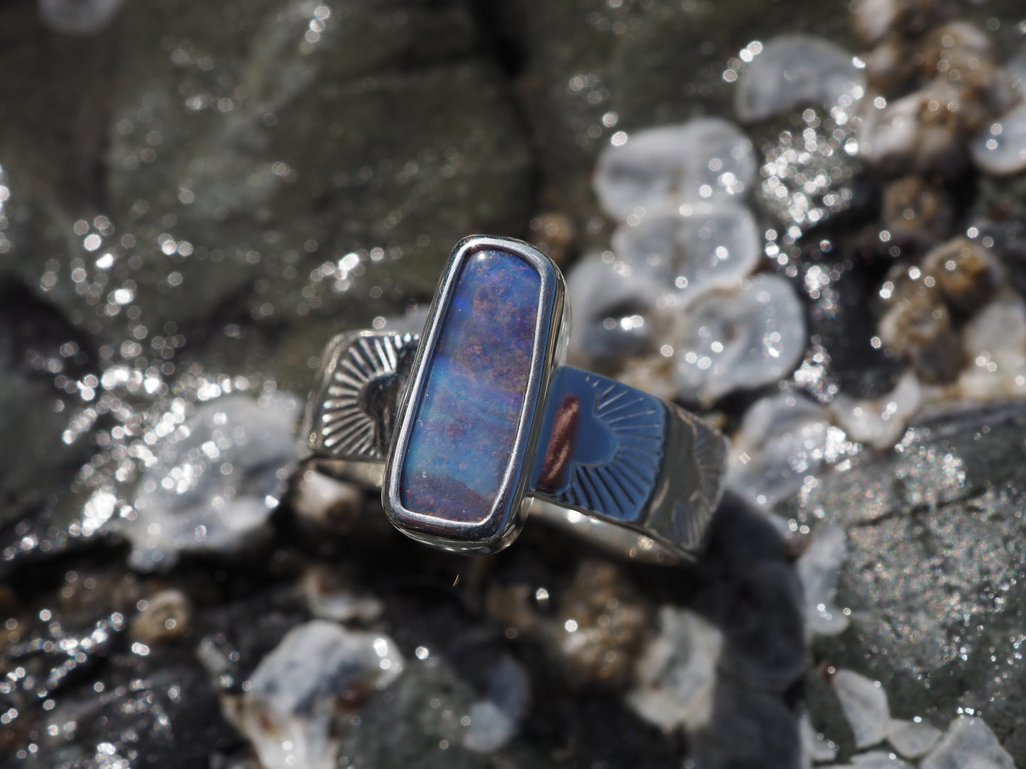 Opal Dawn Ring (Size 7.5)