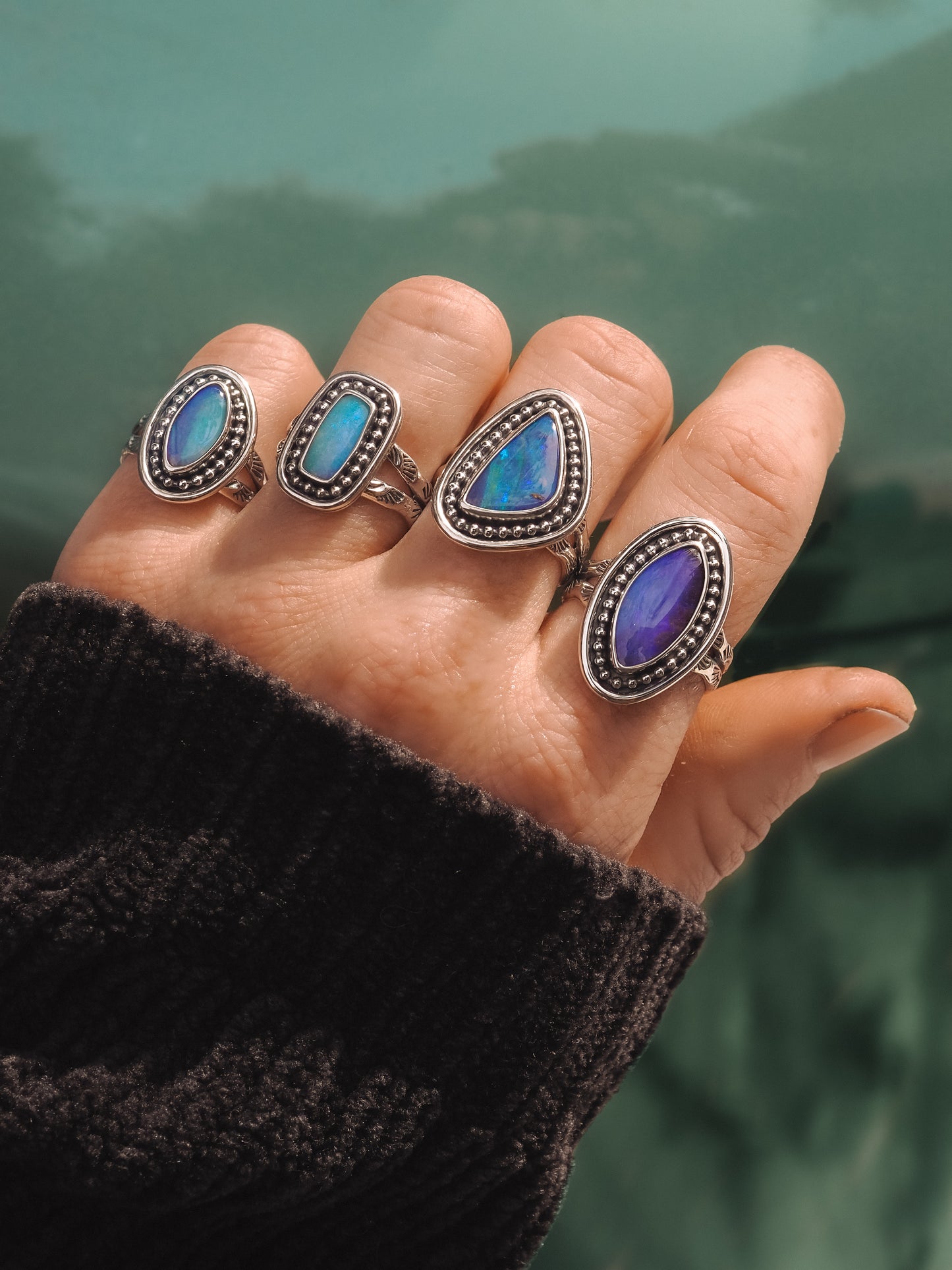 Boulder Opal Ring (Size 6)