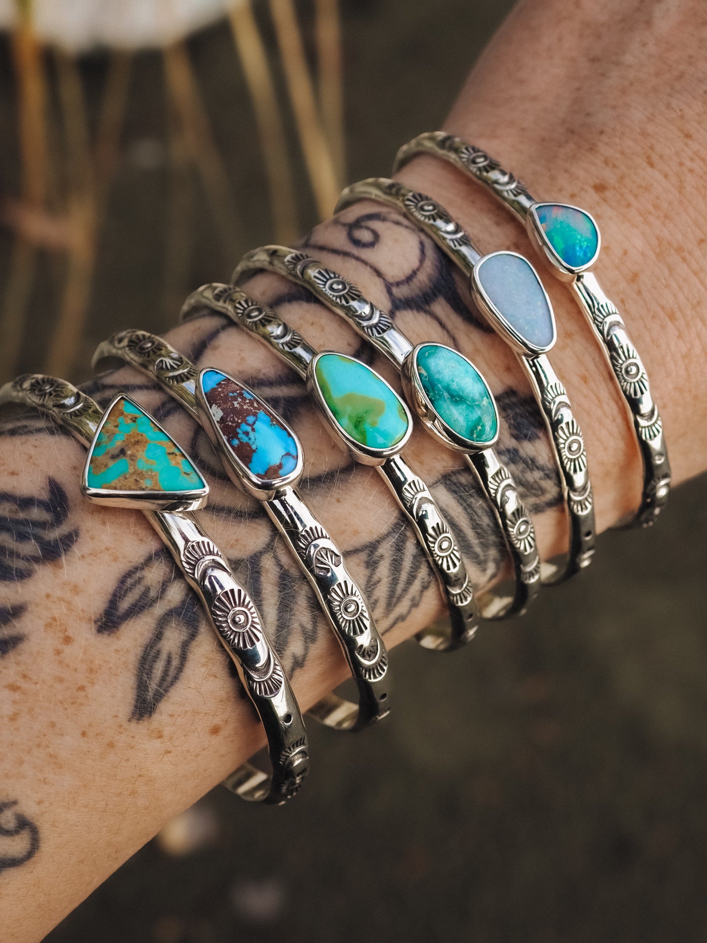 Turquoise Cuff (6.5 Inch) (Thick)