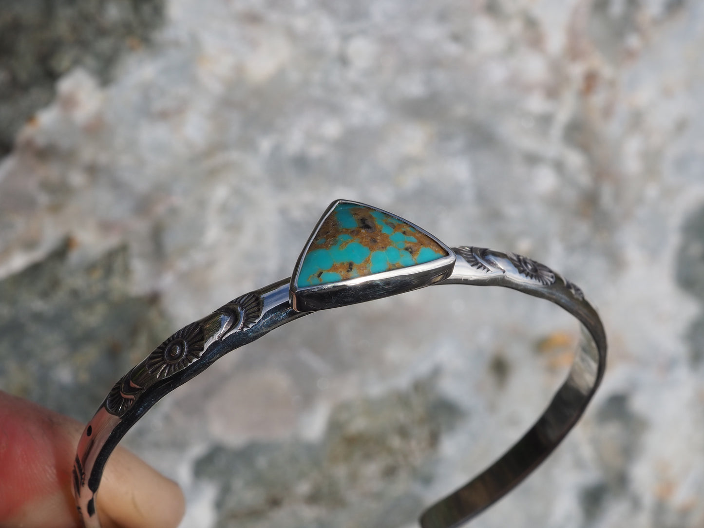 Turquoise Cuff (6.5 Inch) (Thick)