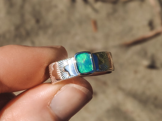 Opal Dawn Ring (Size 7.5)