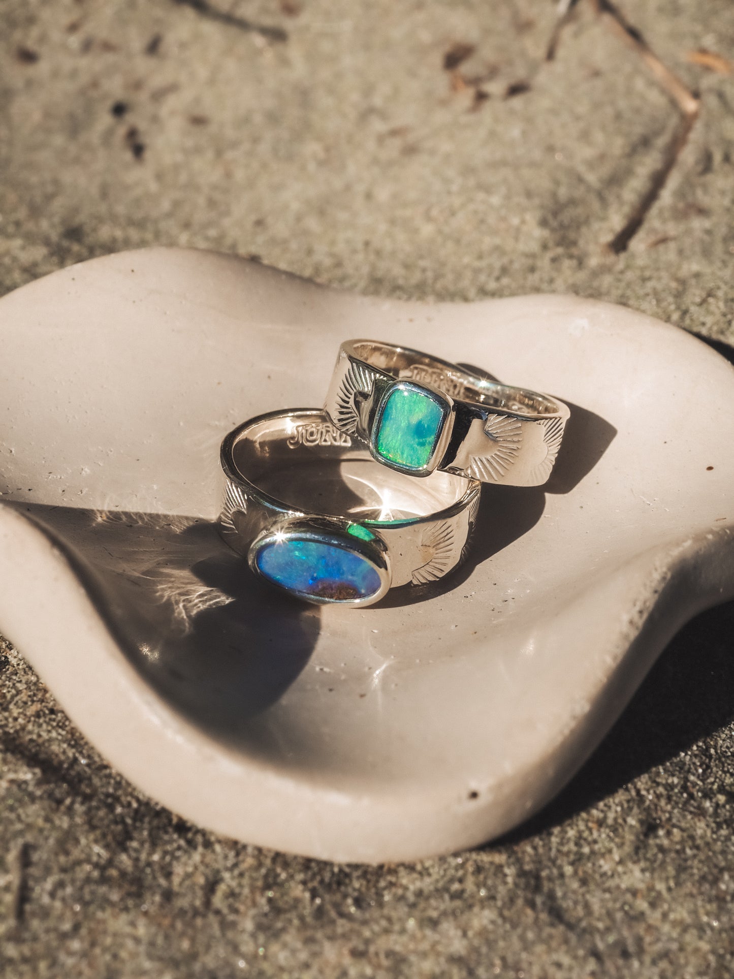 Opal Dawn Ring (Size 7.5)