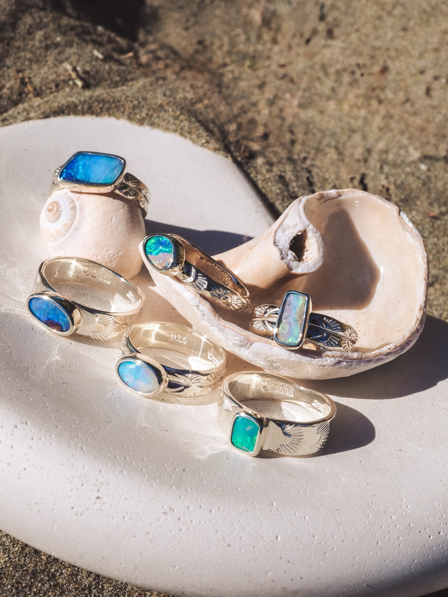 Boulder Opal Ring (Size 7)