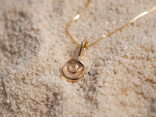 14k Shell Charm (Charm only)