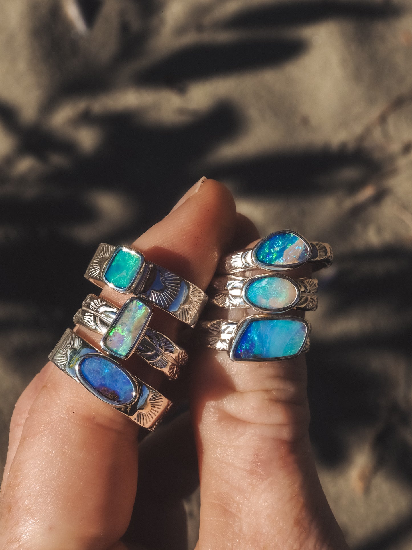 Boulder Opal Ring (Size 7)