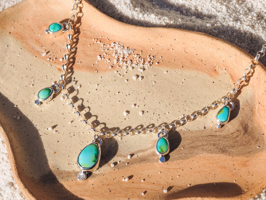 Sonoran Gold Charm Necklace