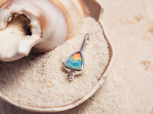 Boulder Opal Charm 01