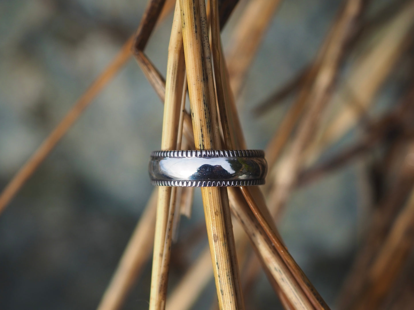 Milgrain Stacking Ring